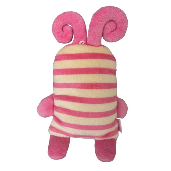 Worry Eaters Striped Plush Anxiety Monster Zipper Mouth Sorgenfresser 10" - Picture 2 of 6